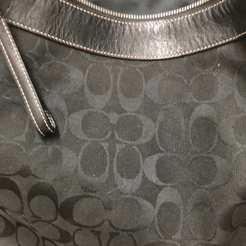 Black Coach crossbody